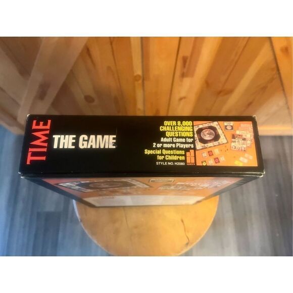 Time The Game Time Magazine Questions Board Game 1983 Rare Vintage Complete - Picture 3 of 4